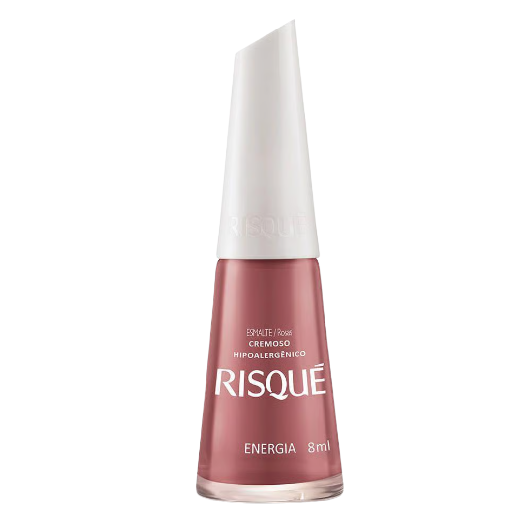 Esmalte Cremoso Risqué Rosas Energia 8ml