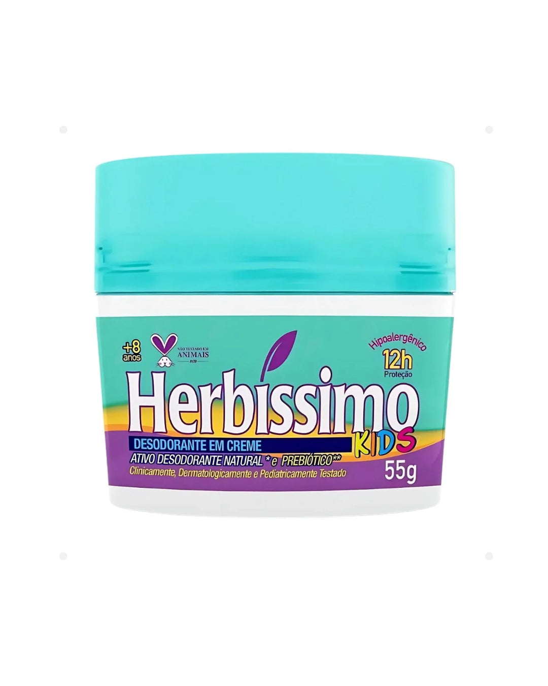 Desodorante Creme Antitranspirante Kids Herbissimo 55g