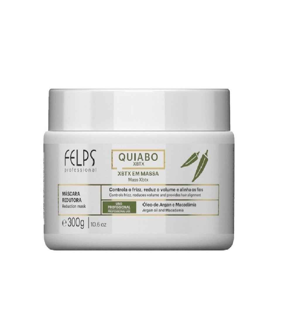 Máscara Botox Felps XBTX em Massa Óleo de Argan e Macadâmia 300g
