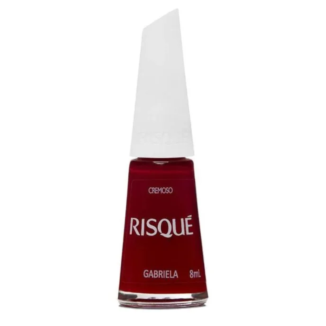 Esmalte Cremoso Risqué Vermelhos Gabriela 8ml