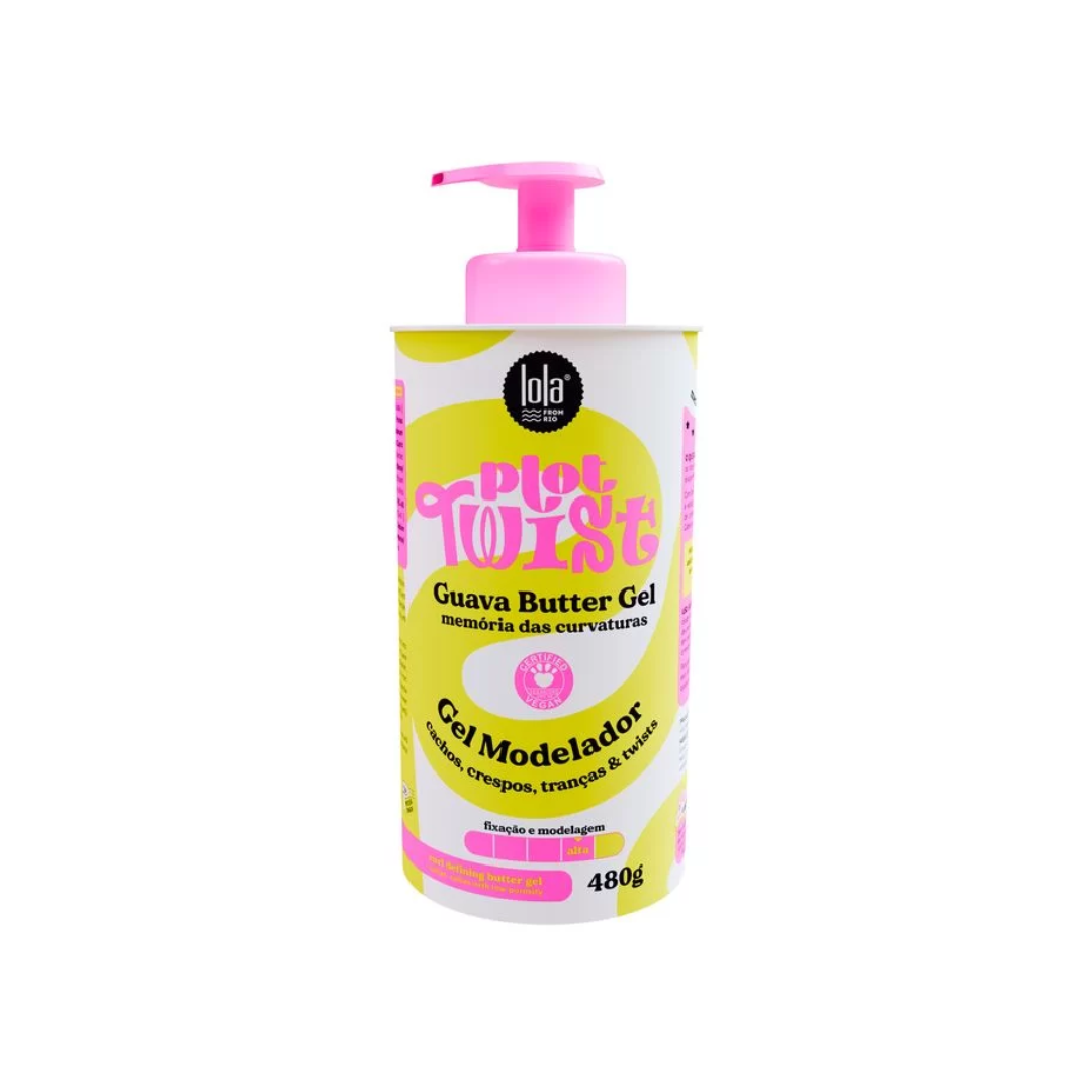 Gel Modelador Capilar Guava Butter Plot Twist 480g Lola Cosmeticos 480G
