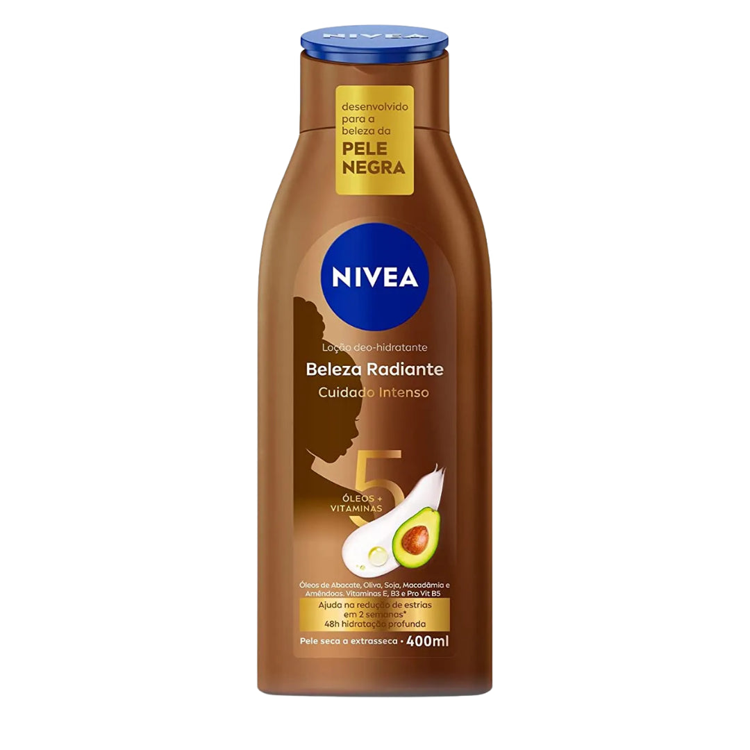 Hidratante Nivea Beleza Radiante Cuidado Intenso Pele Negra 400ml