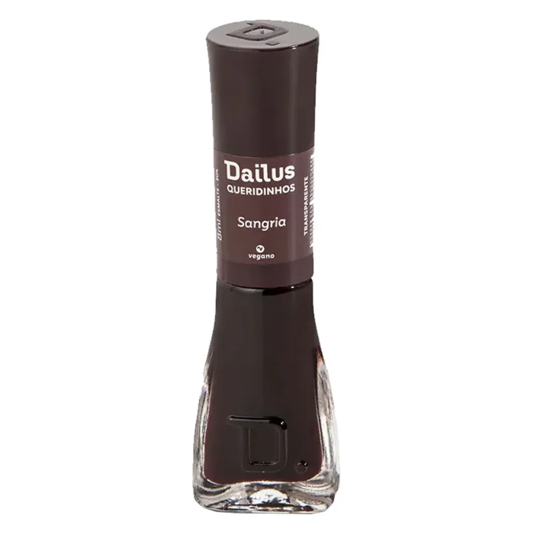 Esmalte Dailus Transparente Queridinhos Sangria