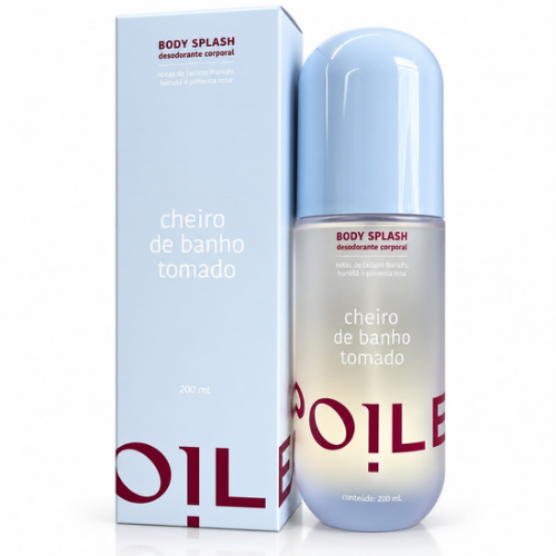 Body Splash Cheiro de Banho Tomado Spoiler 200ml