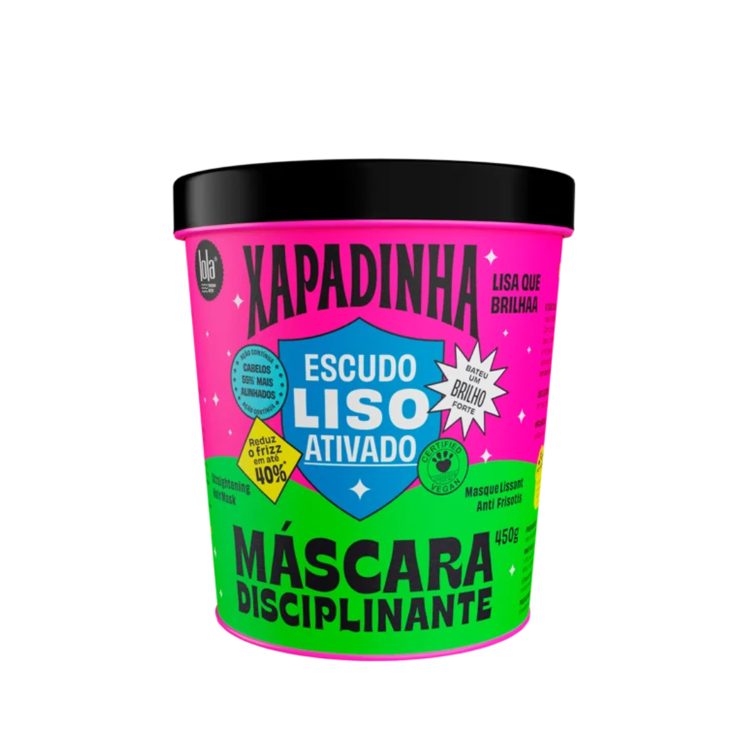 Máscara Capilar Disciplinante Lola Cosmetics Xapadinha 450g