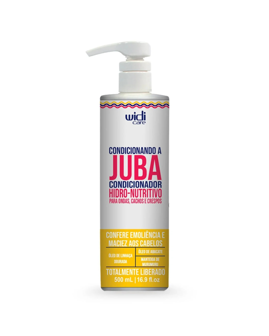 Condicionando a Juba Condicionador Hidro-Nutritivo 500mL Widi Care