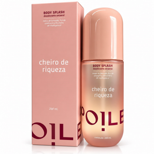 Body Splash Cheiro de Riqueza Sopiler 200ml