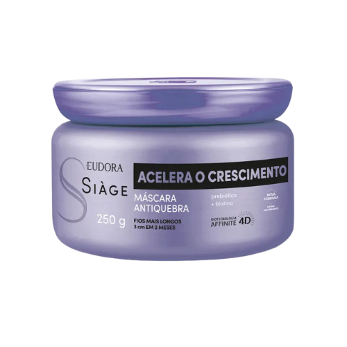 Máscara Capilar Siàge Acelera o Crescimento 250g
