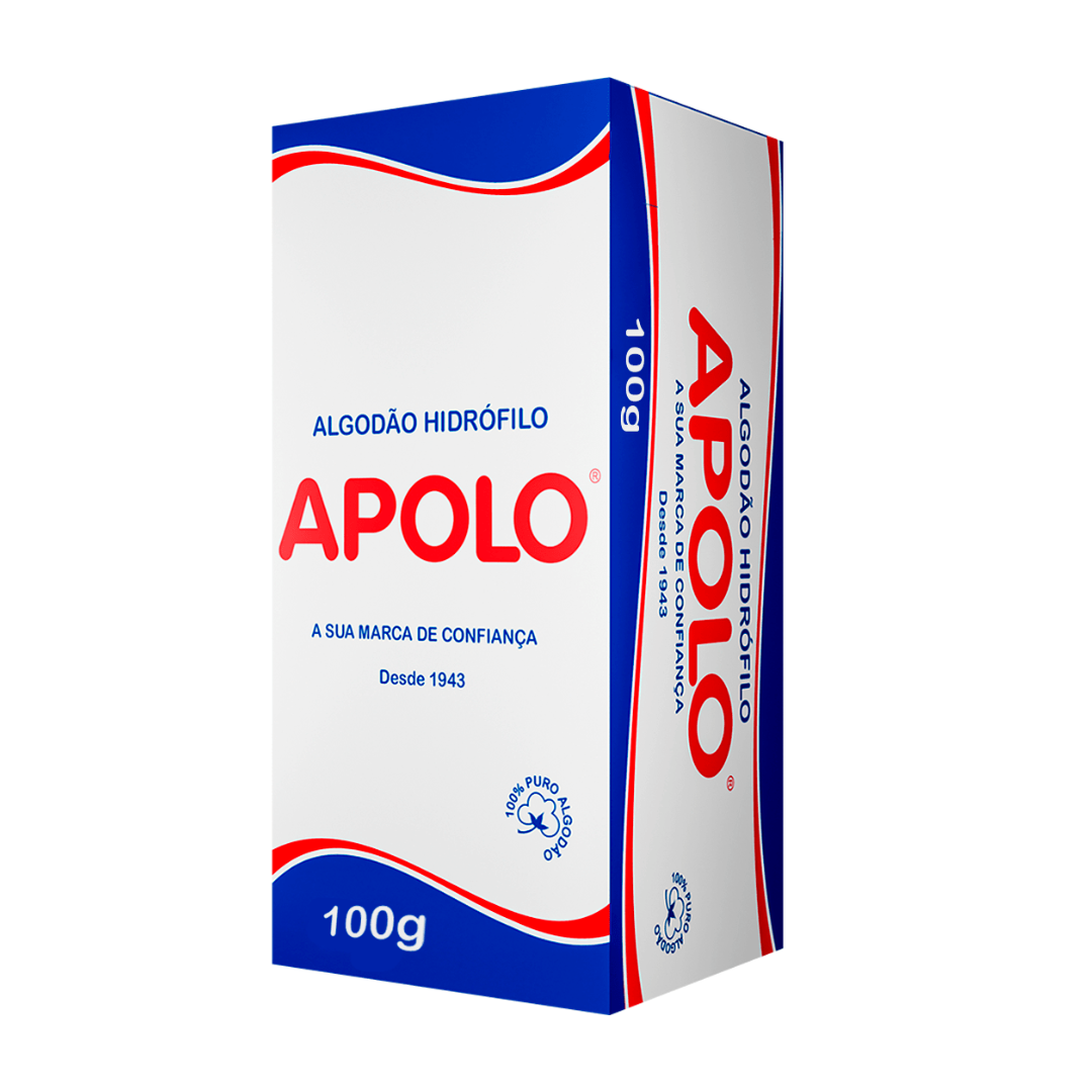 Algodão Apolo Caixa 100g