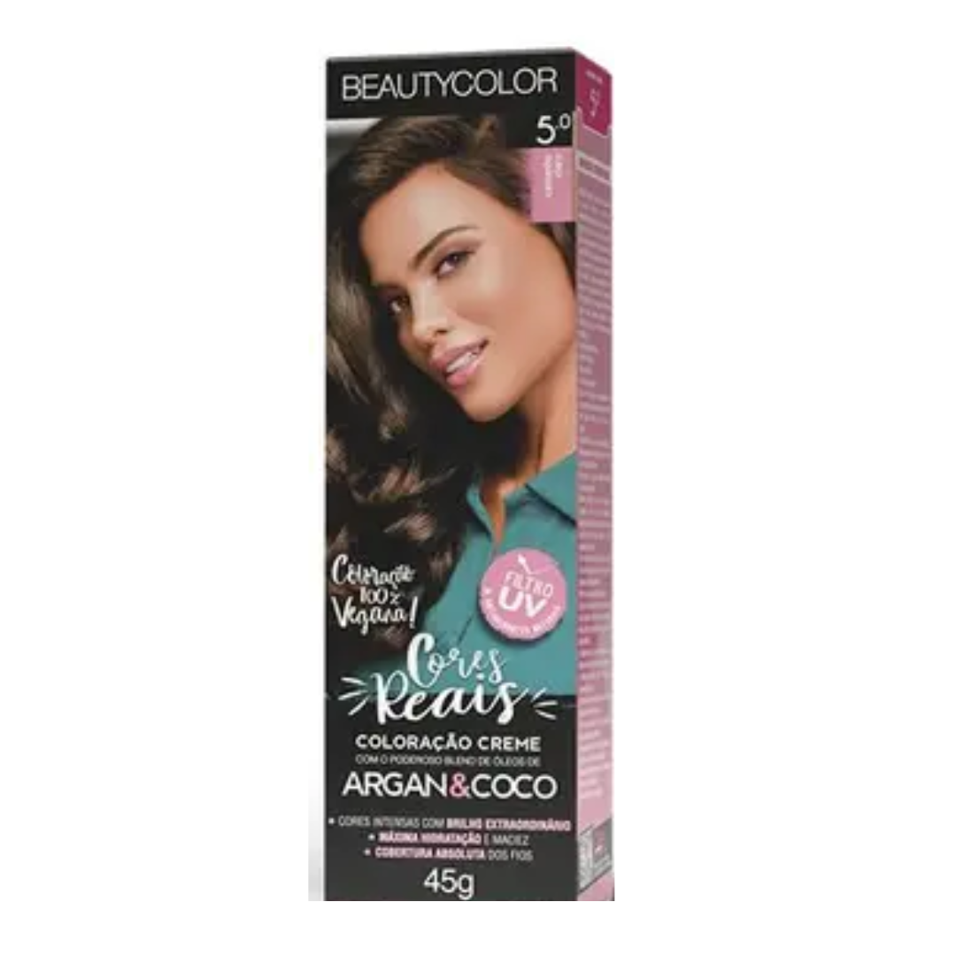 Coloração Individual  BeautyColor 5.0 Castanho Claro