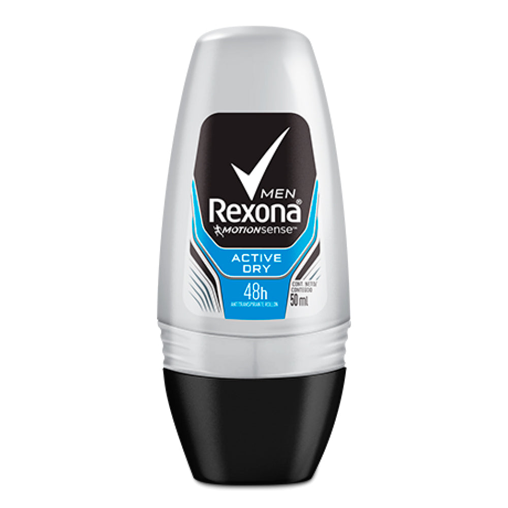Desodorante Antitranspirante Rollon Rexona Men Active Dry 50ml