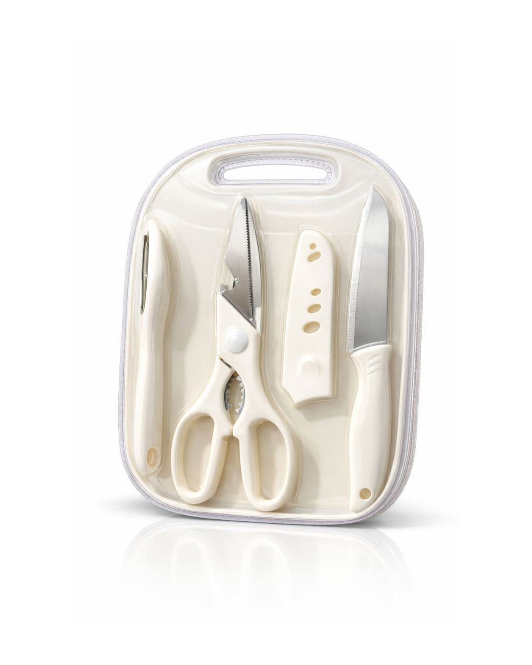 Kit Completo de Corte para Cozinha com Tábua Inclusa