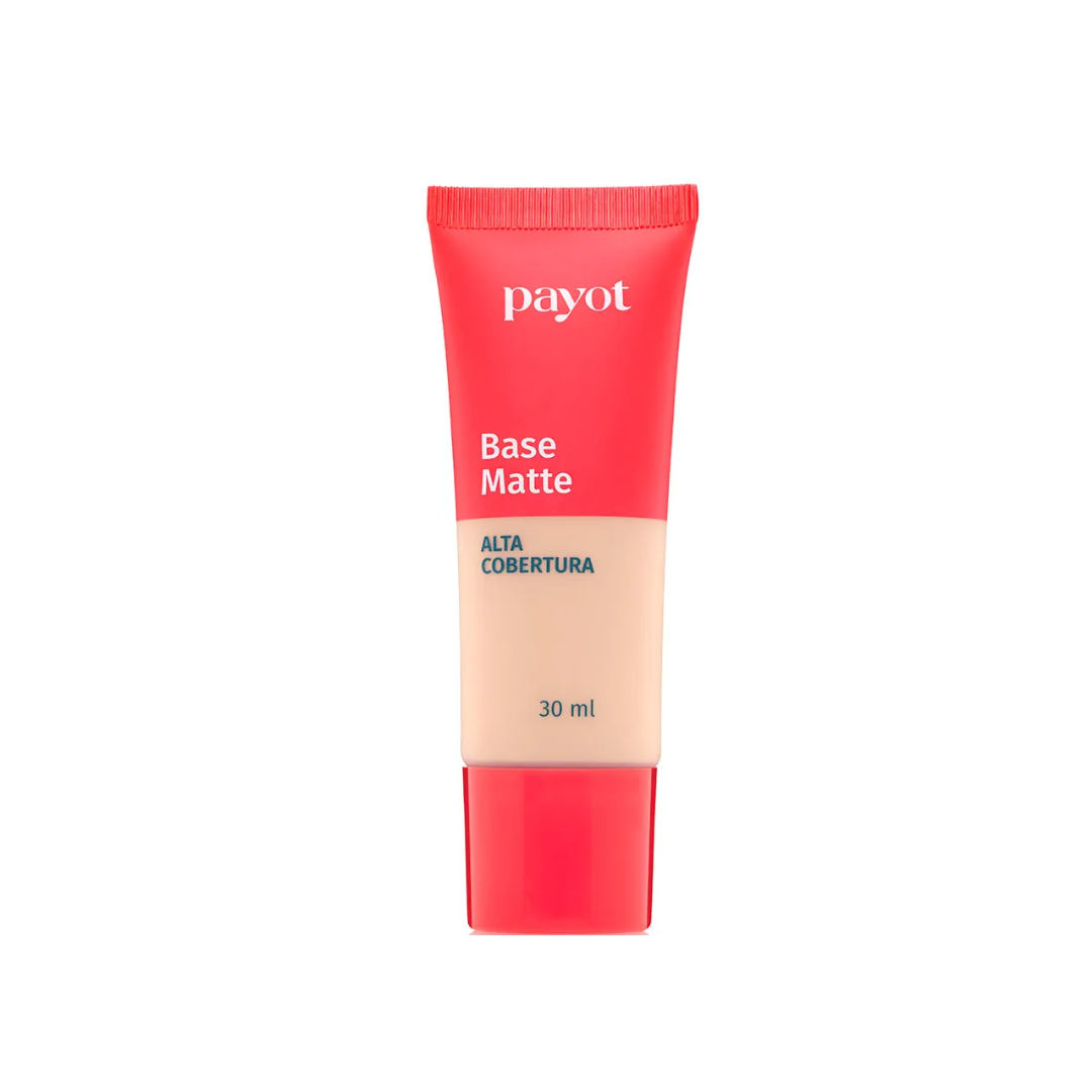 Base Matte Alta Cobertura Cor 01 Payot 30ml