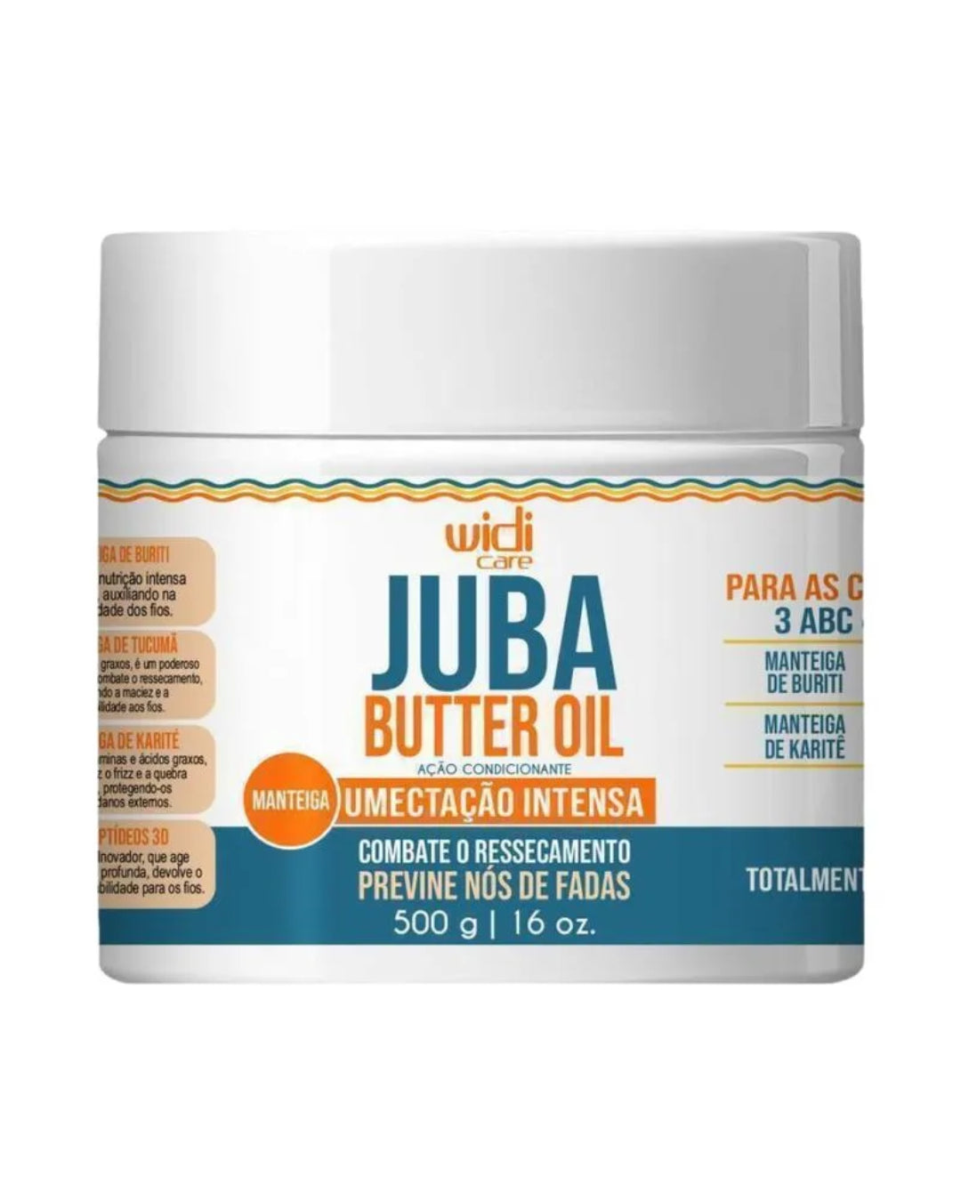 Máscara Widi Care Juba Butter Oil Umectação Intensa 500g
