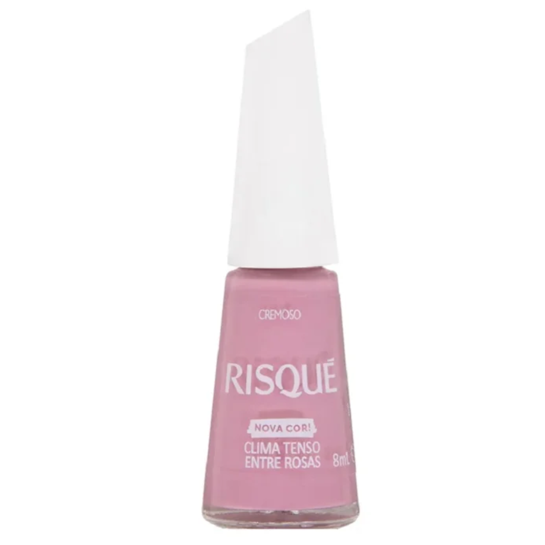 Esmalte Risqué Nova Cor Clima Tenso Entre Rosas 8ml