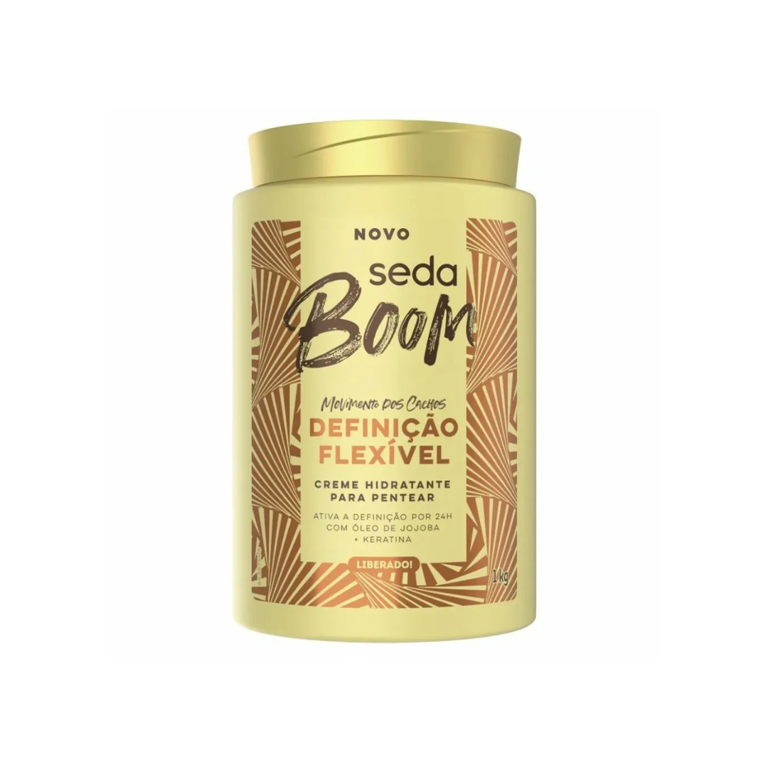 Creme De Pentear Seda Boom Definição Flexível 1Kg