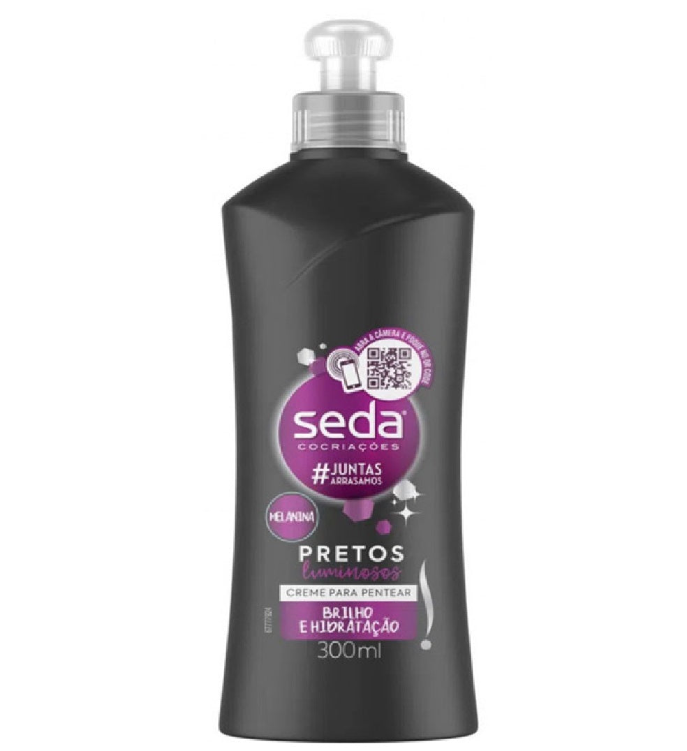 Creme para Pentear Seda Pretos Luminosos 300ml