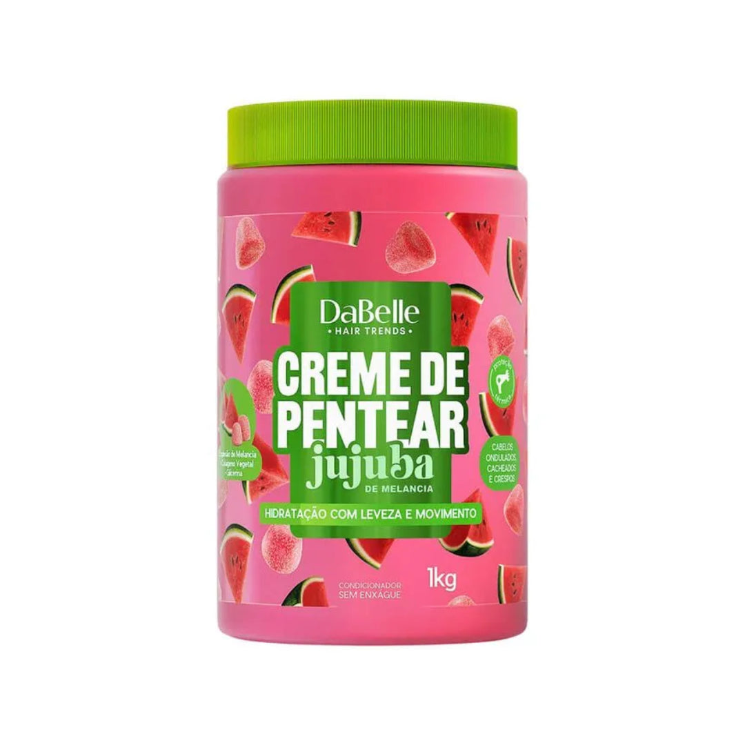 Creme de Pentear Dabelle Jujuba De Melancia 1k