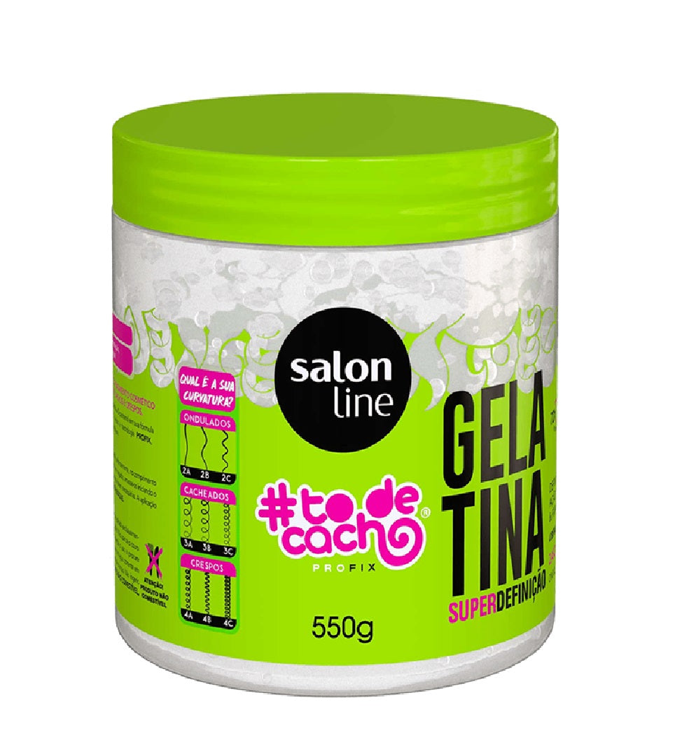 Gelatina Salon Line #todecacho Super definição 550g
