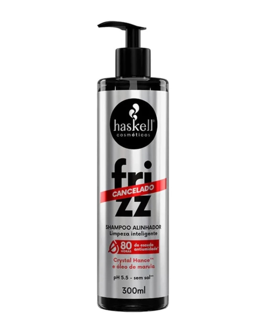 Shampoo Alinhador Frizz Cancelado 300ml Haskell