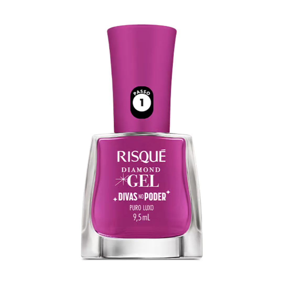 Esmalte Risqué Cremoso Gel Puro Luxo Comercial