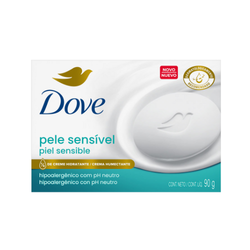 Sabonete Dove Pele Sensível 90g