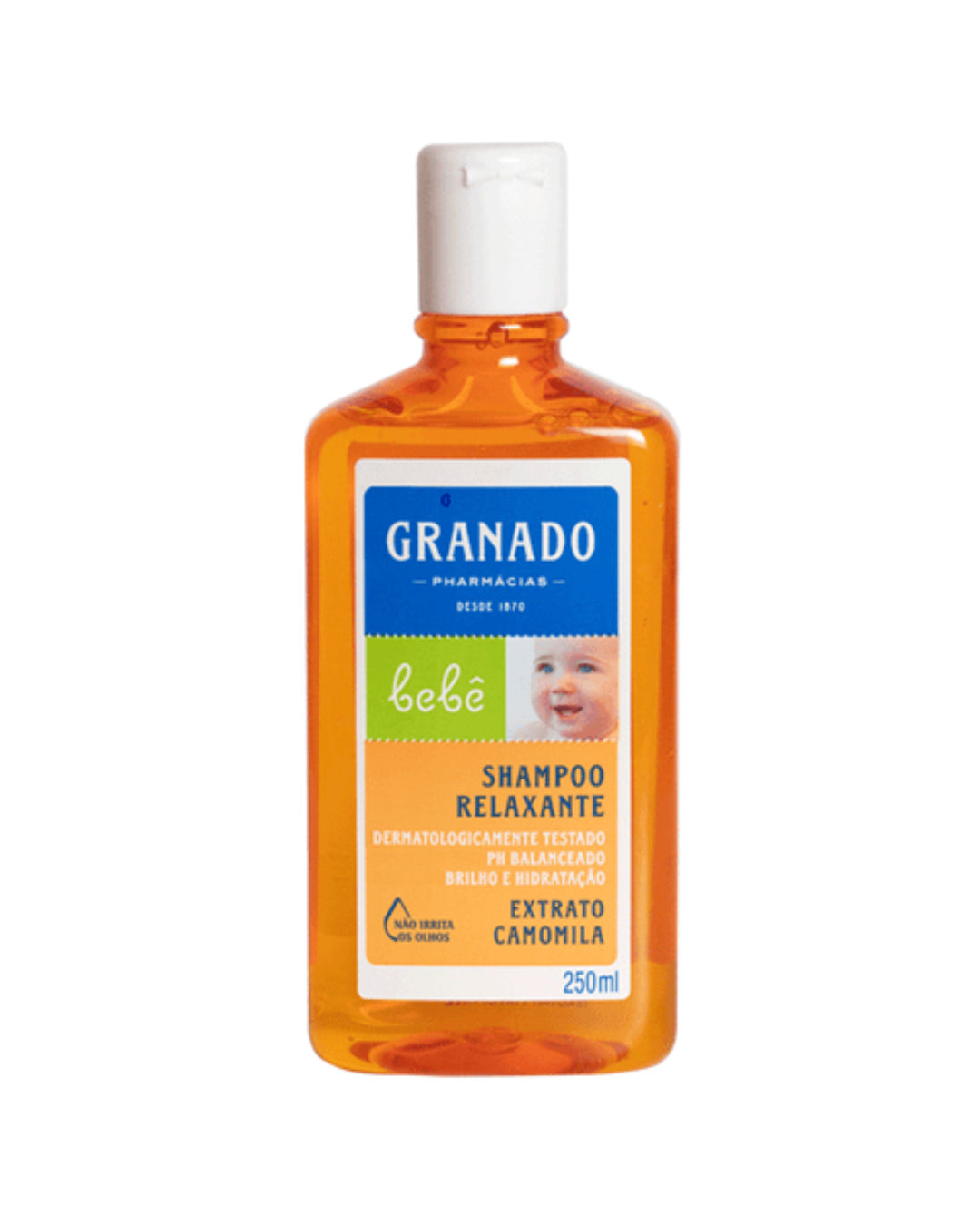 Shampoo Relaxante Bebê Camomila 250ml