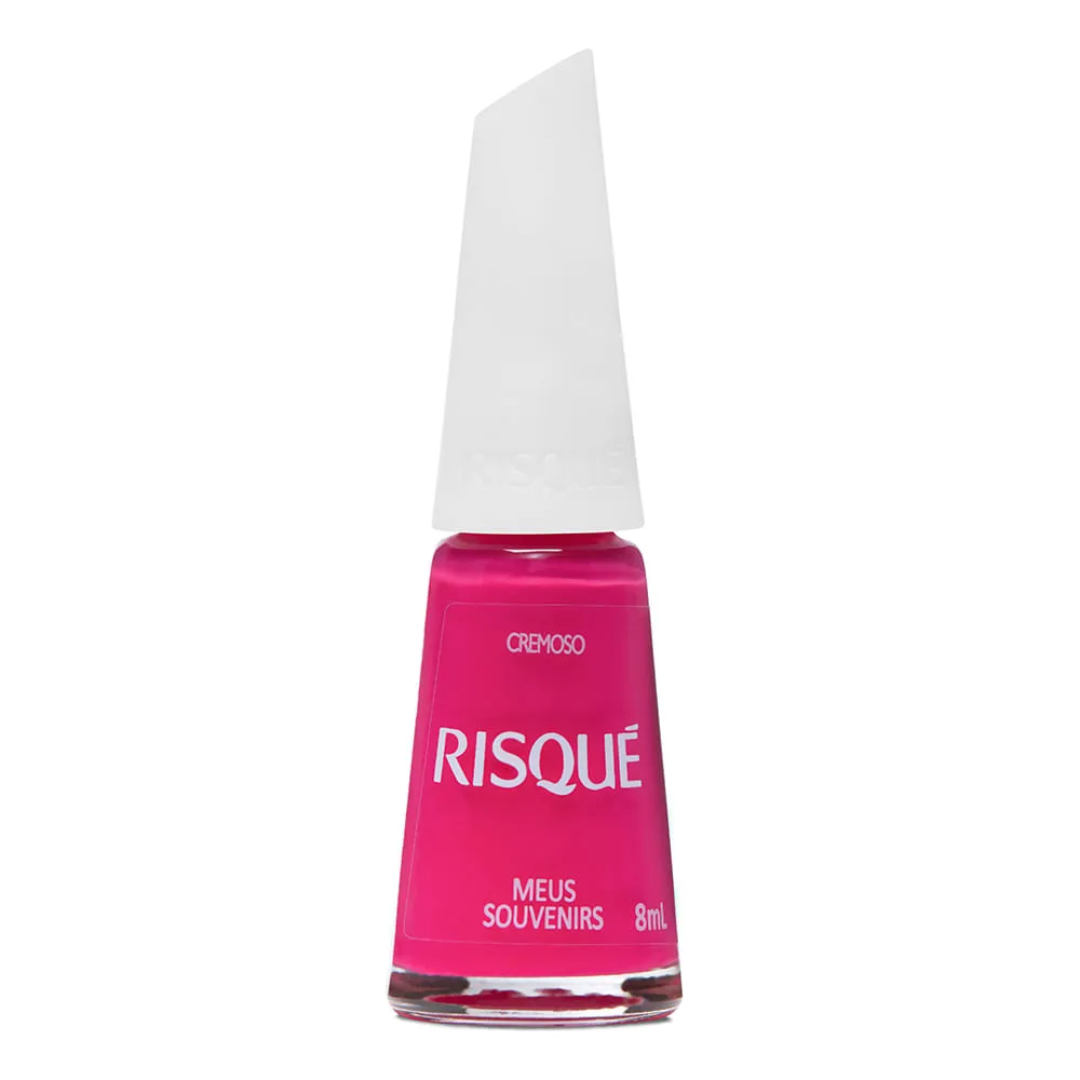 Esmalte Risqué Rosa Cremoso Meus Souvenirs 8ml