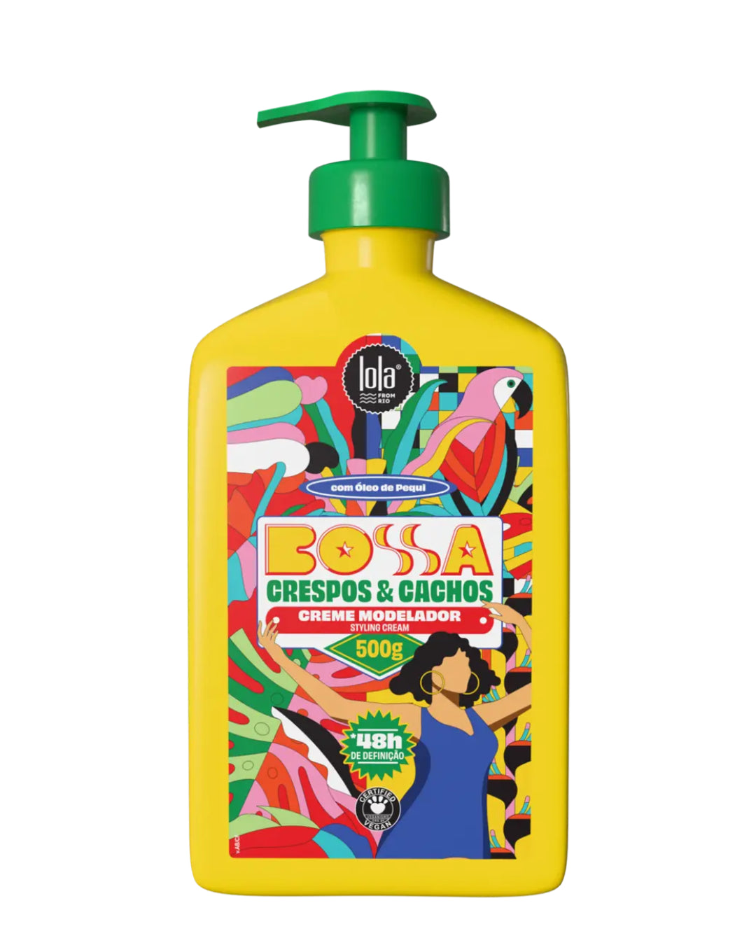 Creme Modelador Lola Bossa Crespos e Cachos 500g