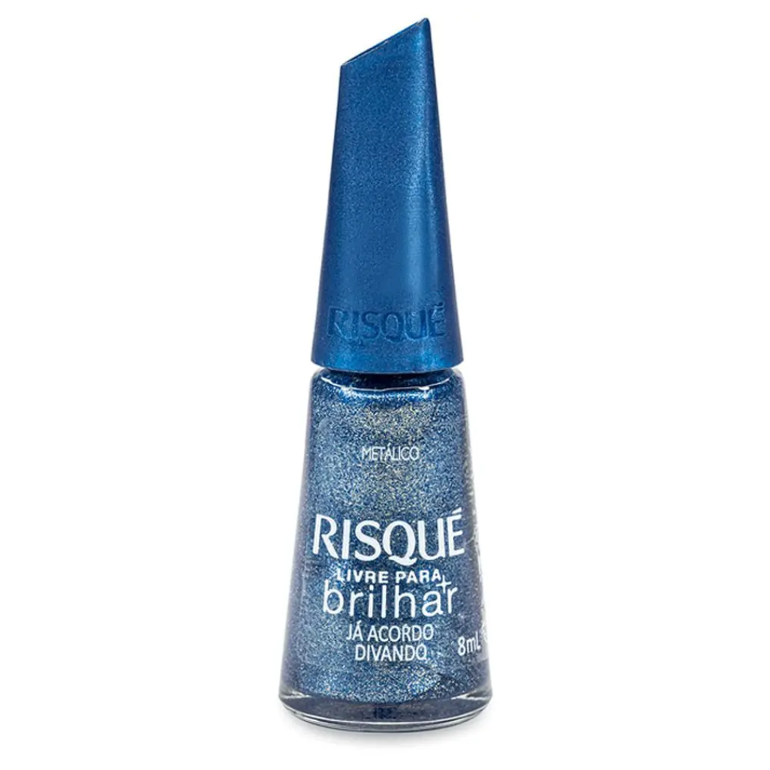 Esmalte Livre Pra Brilhar Já acordo Divando Risque