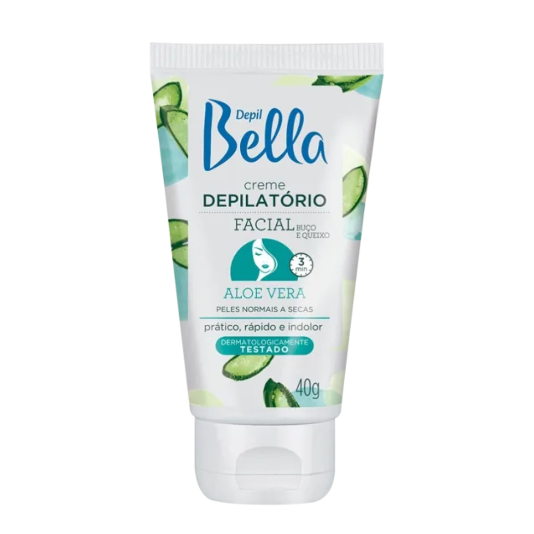 Creme Depilatório Facial Depil Bella Aloe Vera 40g