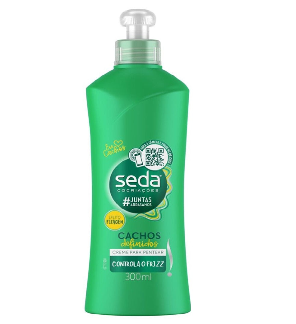 Creme para Pentear Seda Cachos Definidos 300ml