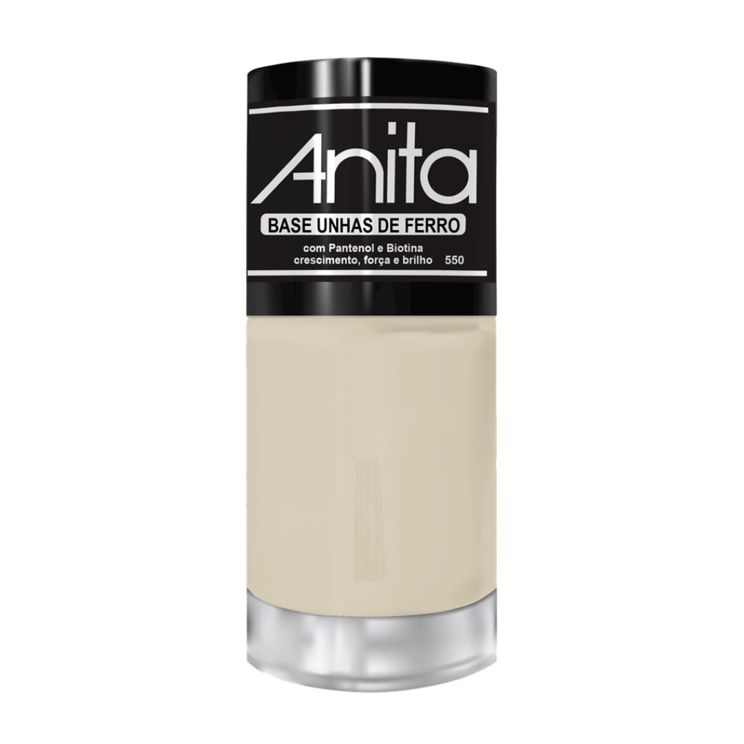 Esmalte Anita 550 Base Unhas De Ferro Tratamento 10ml