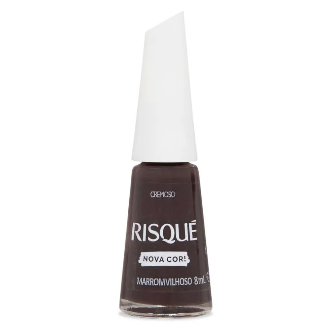 Esmalte Cremoso Risqué Nova Cor! Marromvilhoso 8ml
