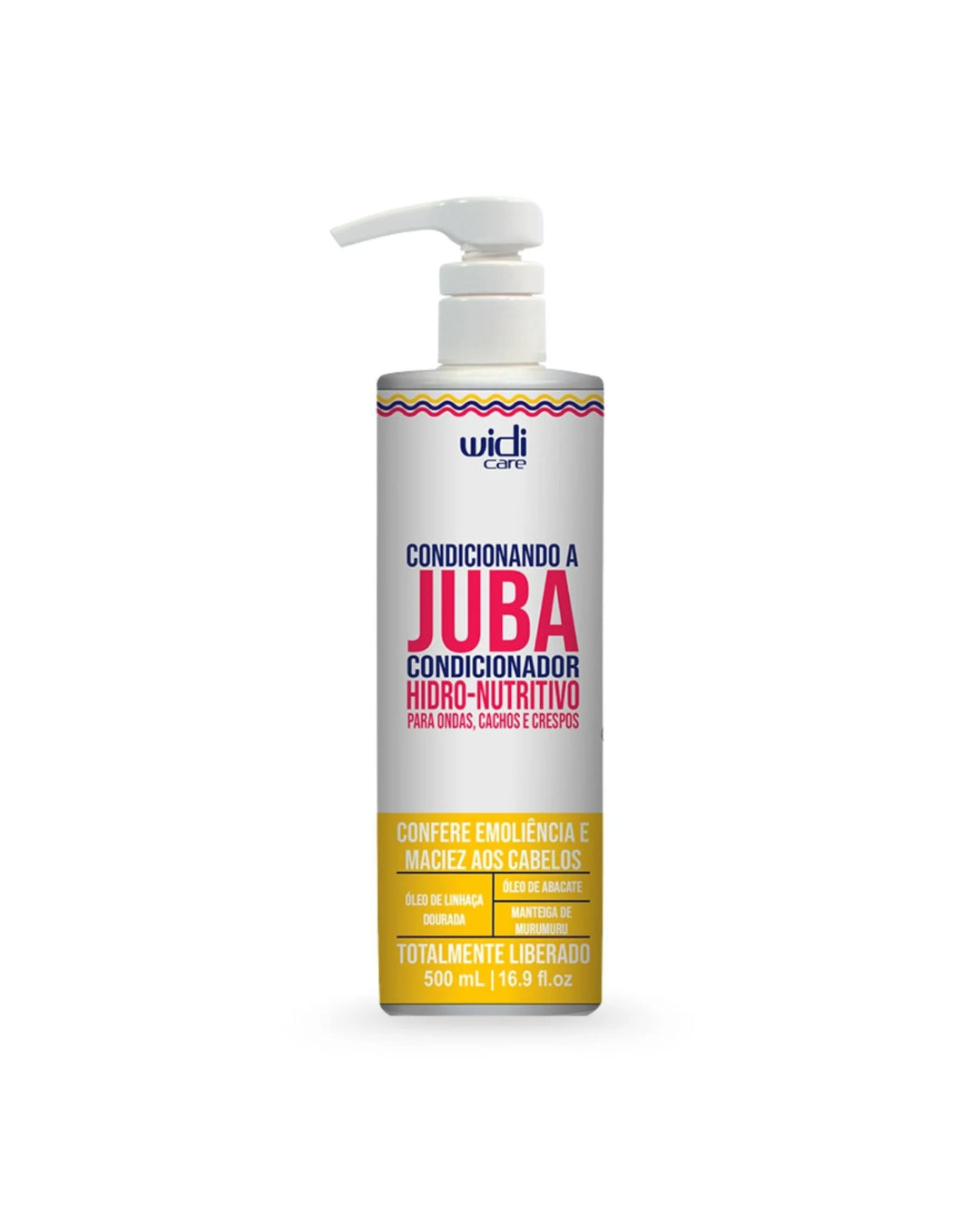 Condicionando a Juba Condicionador Hidro-Nutritivo 500mL Widi Care