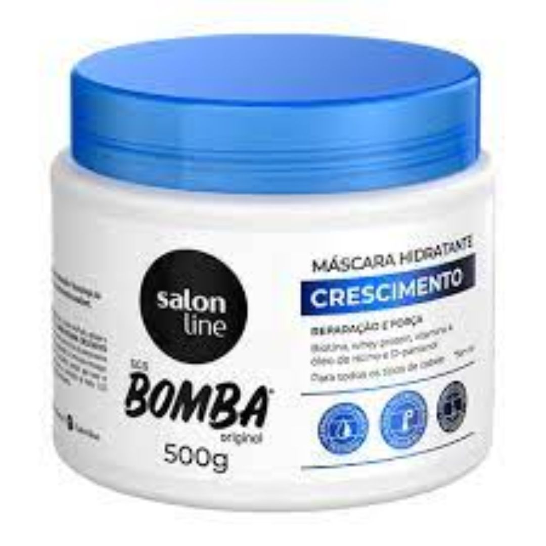 Máscara Hidratante Salon Line S.O.S Bomba Original 500g