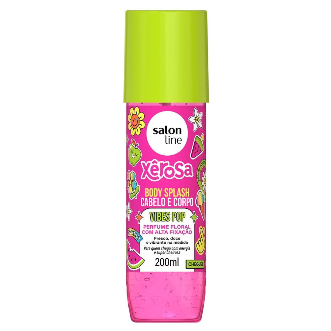 Body Splash Salon Line Cabelo e Corpo Xêrosa Vibes Pop 200ml