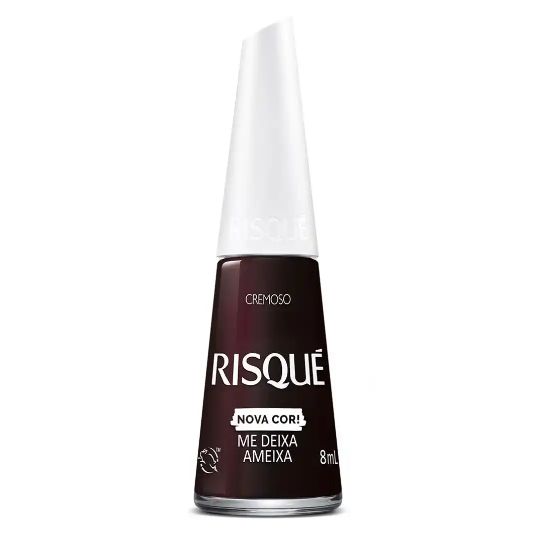 Esmalte Cremoso Risqué Nova Cor! Me Deixa Ameixa 8ml