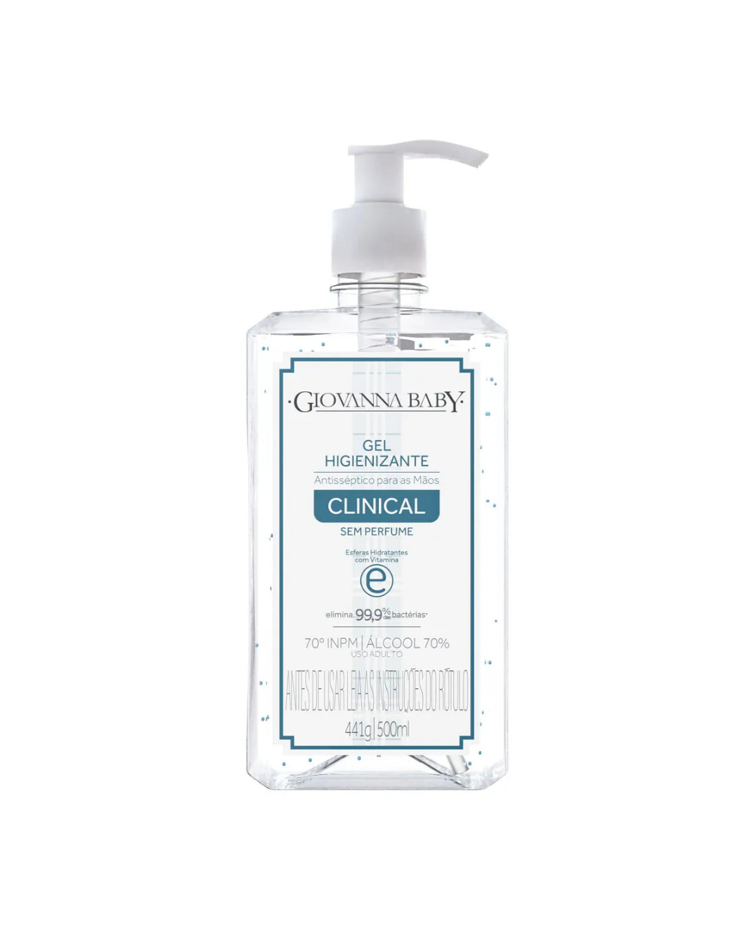 Álcool em Gel Higienizante Giovanna Baby Clinical 500ml