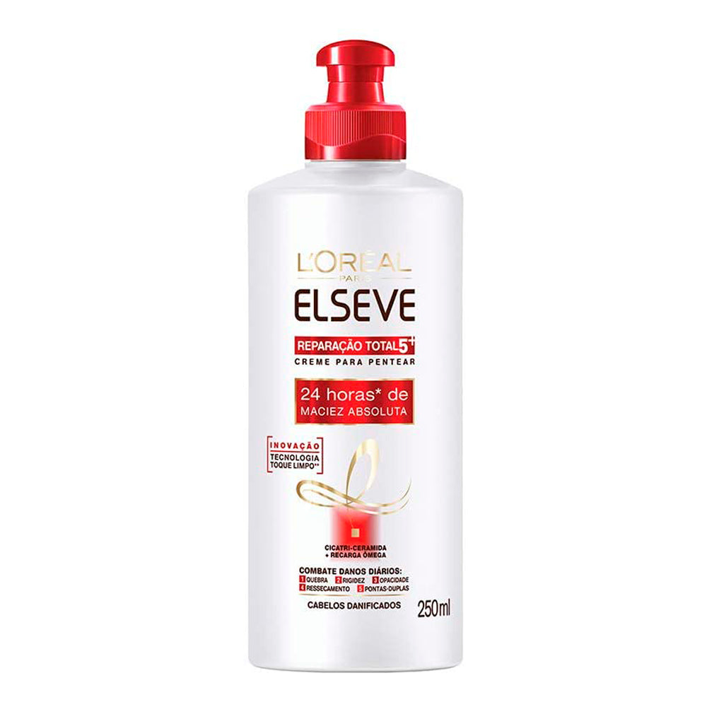 Creme para Pentear Elseve Reparação Total 5+ 250ml