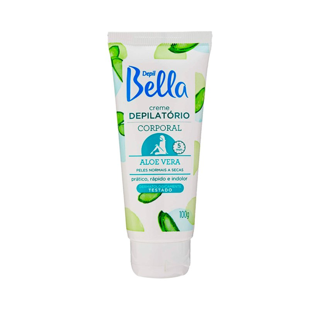 Creme Depilatório Corporal Banho Depil Bella Aloe Vera 100g