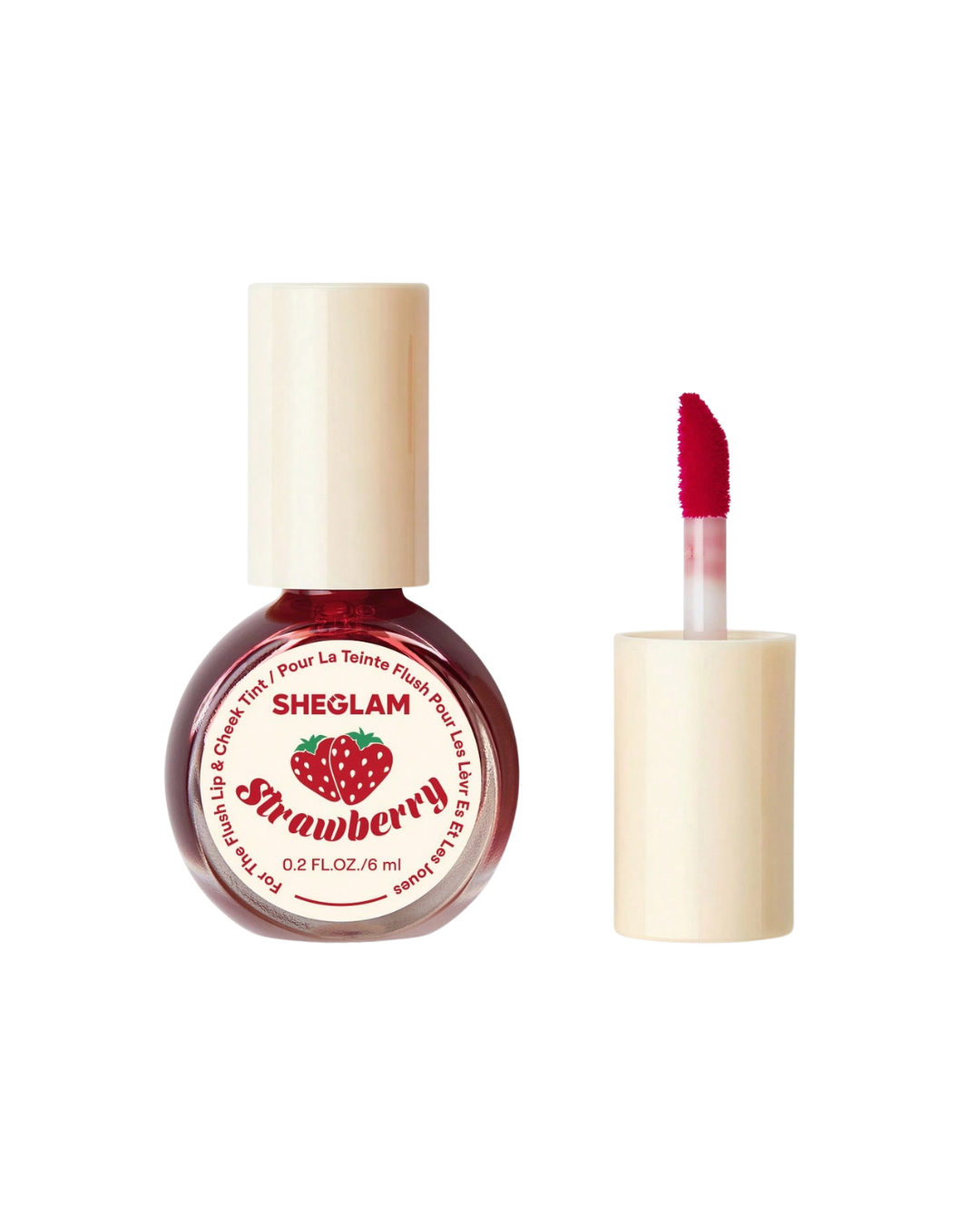 For the Flush Lip & Cheek Tint It's Chili Sheglam