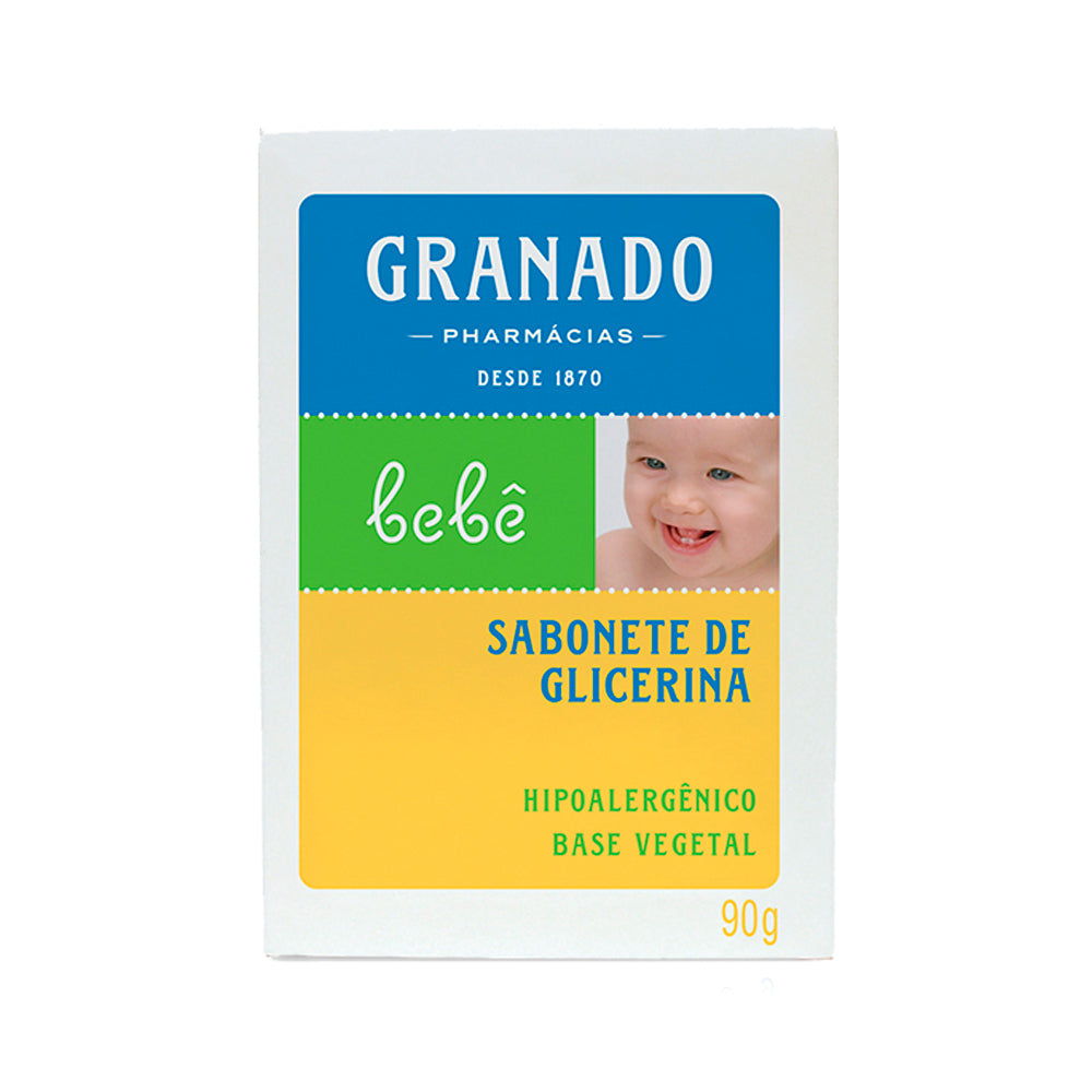 Sabonete em Barra Glicerina Granado Bebê Tradicional 90g