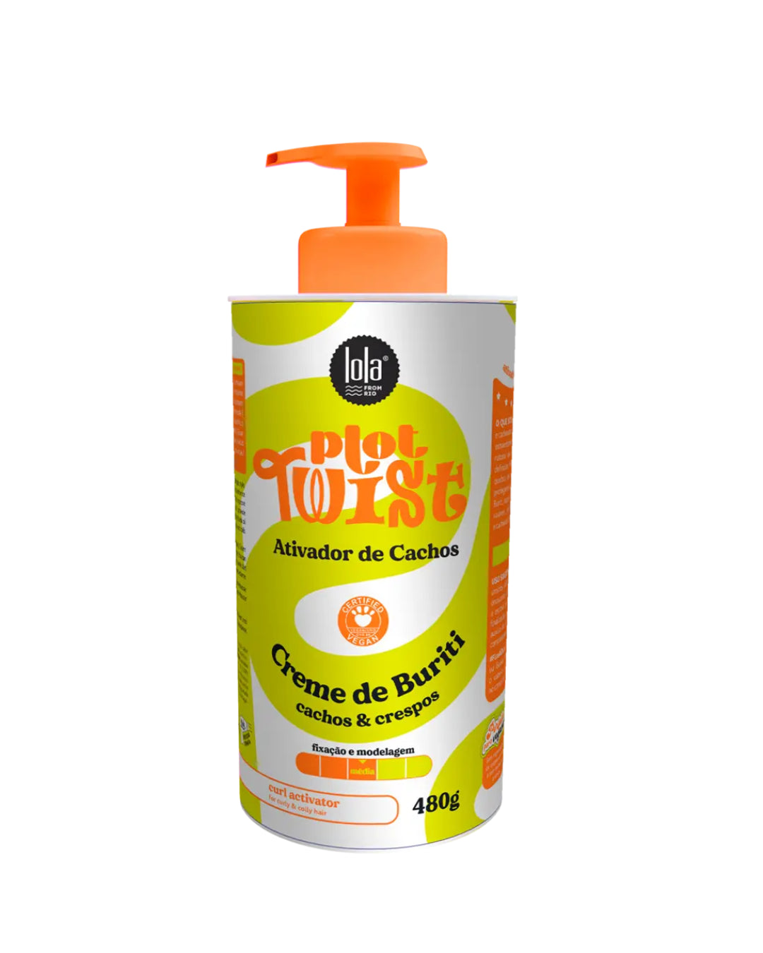 Plot Twist Buriti Creme Ativador 480g