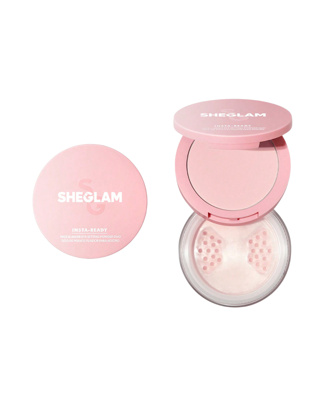 Pó Duo Facial e Olhos Insta Ready Bubblegum Sheglam