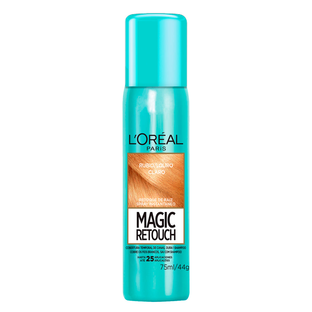 Spray Retoque da Cor L'oréal Magic Retouch Louro Claro 75ml