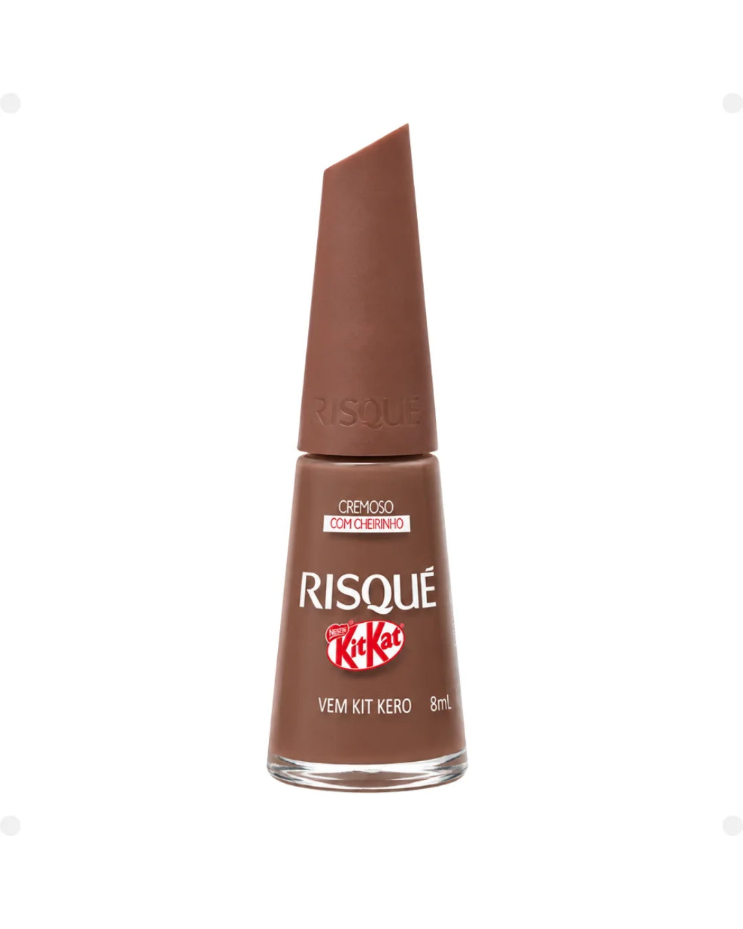 Esmalte Cremoso Risqué KitKat Vem Kit Kero 8ml