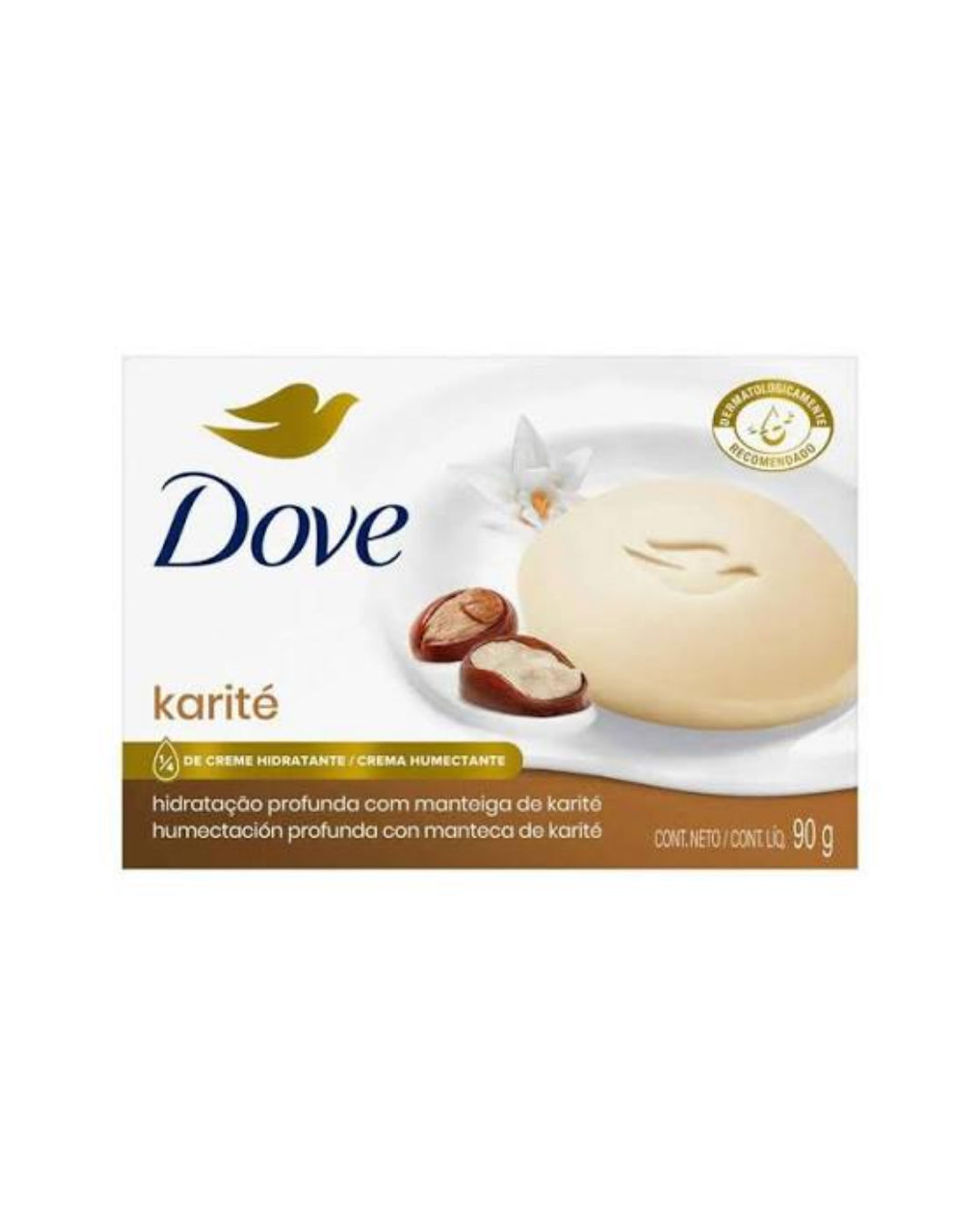Sabonete em Barra Dove Karité e Baunilha 90g
