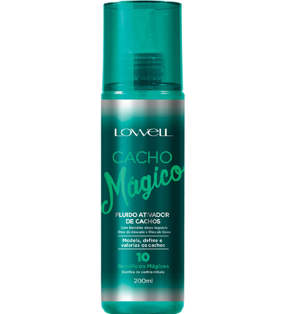 Fluído Lowell Ativador de Cachos Cacho Mágico 200ml