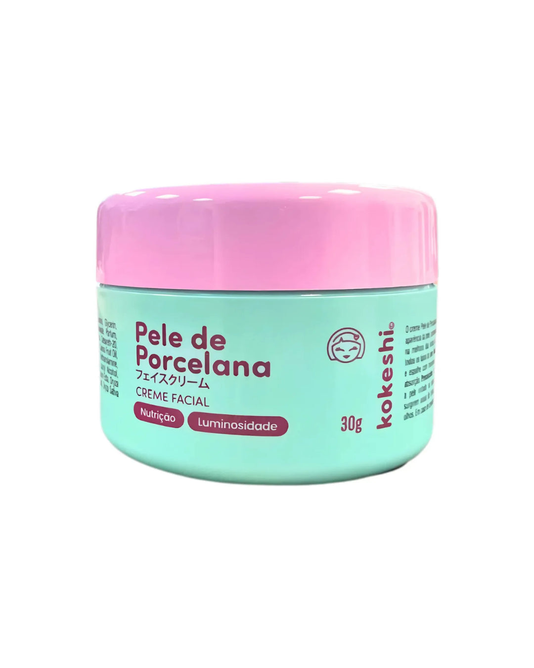 Creme Hidratante Facial Pele De Porcelana Kokeshi 30g